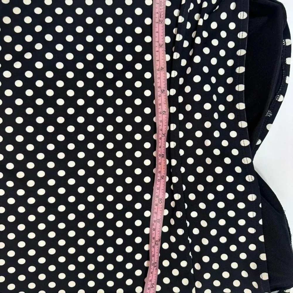 Norma Kamali Swimwear Retro Polka‎ Dots Corset Top Size L